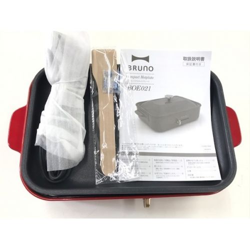 BRUNO (ブルーノ) ホットプレート 未使用品 BOE021-RD Disney