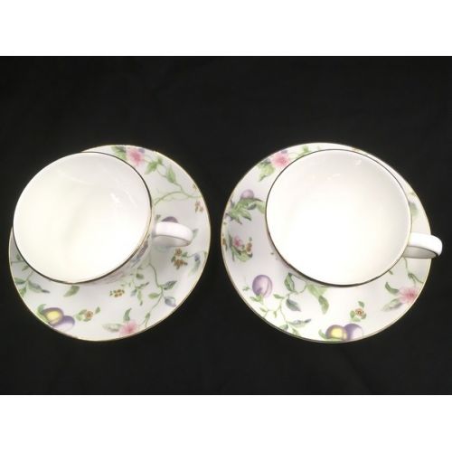 Wedgwood (ウェッジウッド) カップ&ソーサー 未使用品 スウィートプラム ペア