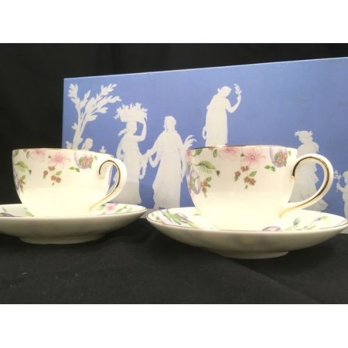 Wedgwood (ウェッジウッド) カップ&ソーサー 未使用品 スウィートプラム ペア