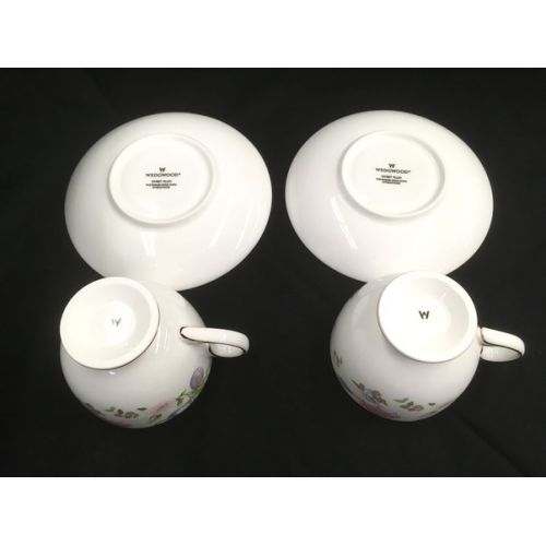 Wedgwood (ウェッジウッド) カップ&ソーサー 未使用品 スウィートプラム ペア