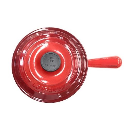 LE CREUSET (ルクルーゼ) 片手鍋 レッド 未使用品