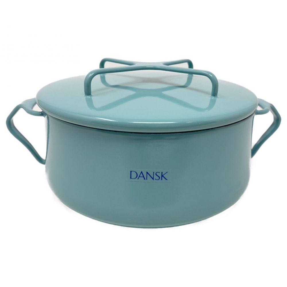 【未使用】ダンスク DANSK 両手鍋 23cm ターコイズ DANSK (ダンスク) 両手鍋 ターコイズ 未使用品 コベンスタイル2 18cm