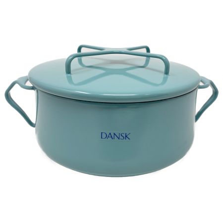 DANSK (ダンスク) 両手鍋 ターコイズ 未使用品 コベンスタイル2　18cm