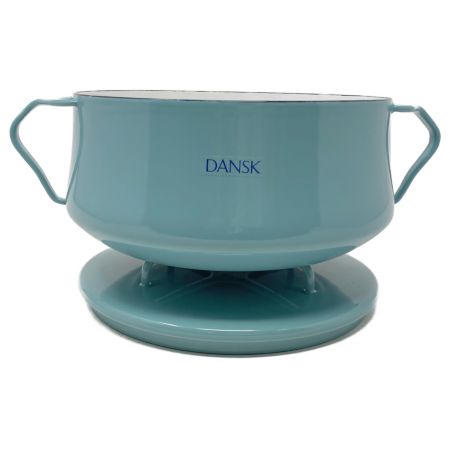 DANSK (ダンスク) 両手鍋 ターコイズ 未使用品 コベンスタイル2　18cm