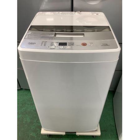 AQUA (アクア) 全自動洗濯機 5.0kg AQW-BK50F 2018年製 50Hz／60Hz