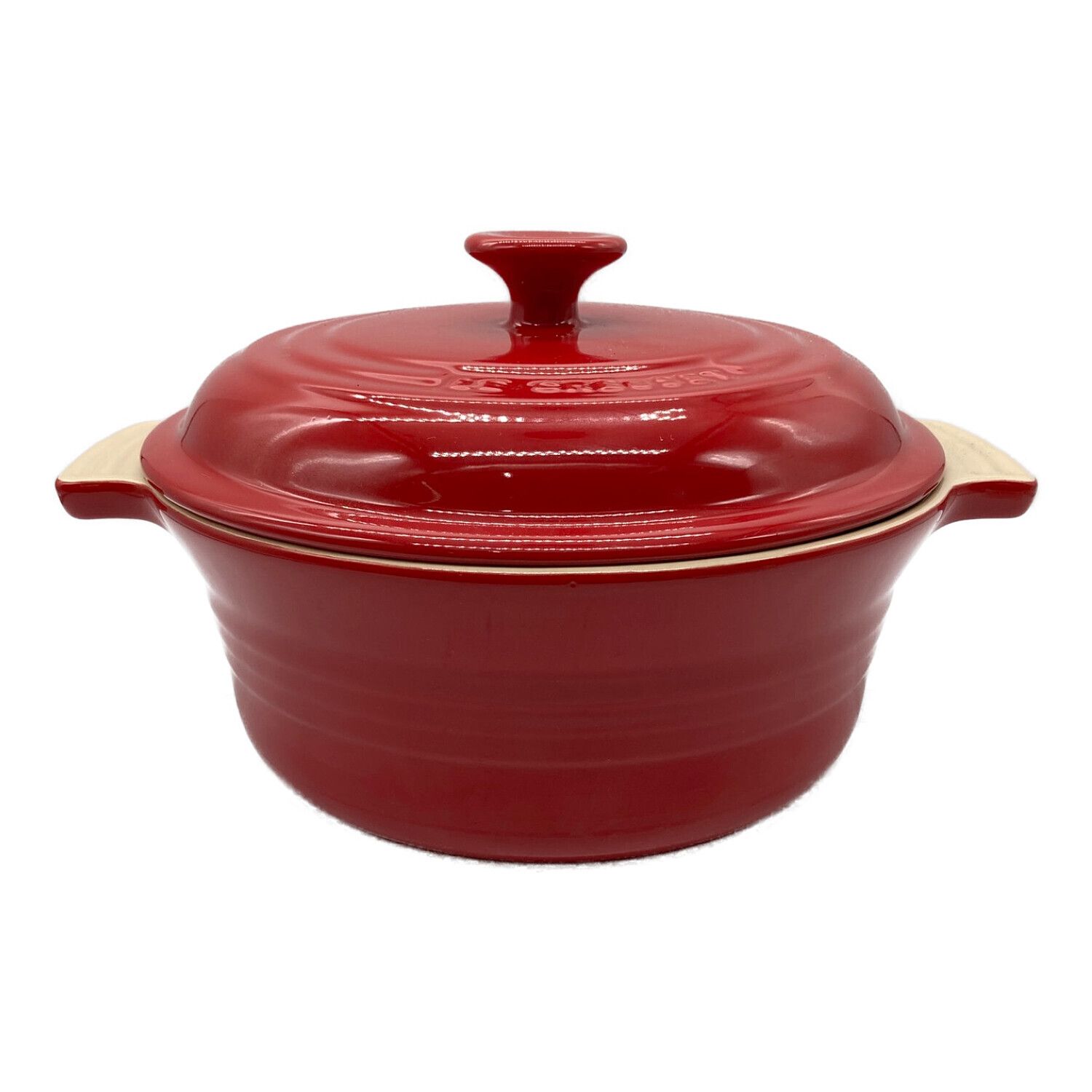 LE CREUSET (ルクルーゼ) キャセロール・ディッシュ レッド 22cm