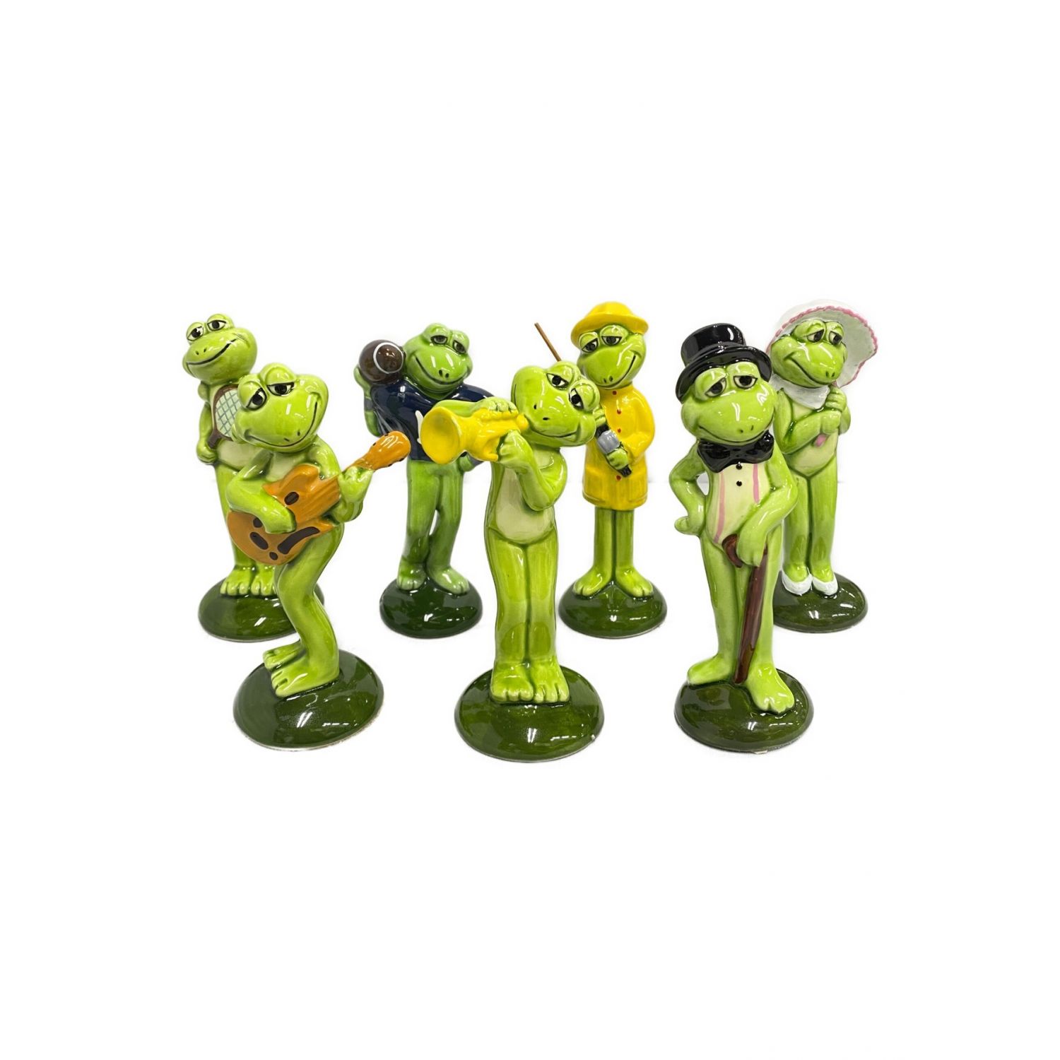 カエル 置物 陶器 セブンコーポレーション SEVEN CORPORATION