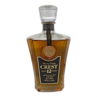 サントリー ジャパニーズ 700ml CREST 12年 未開封