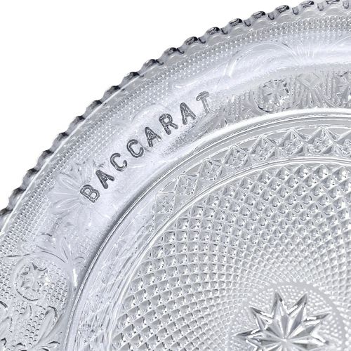 Baccarat (バカラ) デザートプレート アラベスク