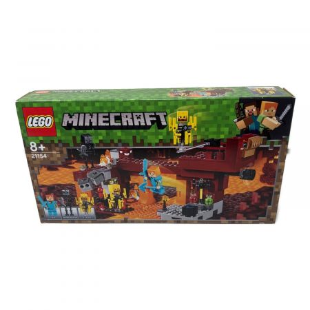 LEGO (レゴ) 男の子おもちゃ 21154 ブレイズブリッジでの戦い 箱折れ マインクラフト