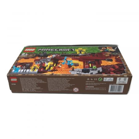 LEGO (レゴ) 男の子おもちゃ 21154 ブレイズブリッジでの戦い 箱折れ マインクラフト