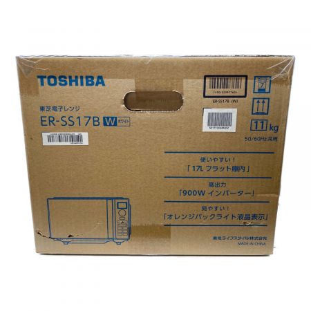 TOSHIBA (トウシバ) 電子レンジ ER-SS17B 900W 程度S(未使用品) 50Hz／60Hz 未使用品