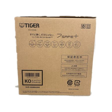 Tiger (タイガー) 電気ケトル PTQ-A100 程度S(未使用品) 未使用品
