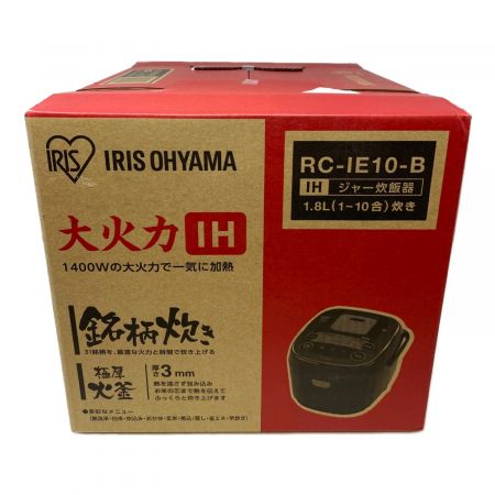 IRIS OHYAMA (アイリスオーヤマ) 炊飯器 未使用 RC-IE10-B 1升(1.8L)
