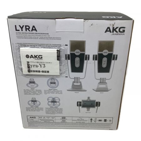 AKG (アーカーゲ) サイドアドレス型USBマイクロホン LYRA