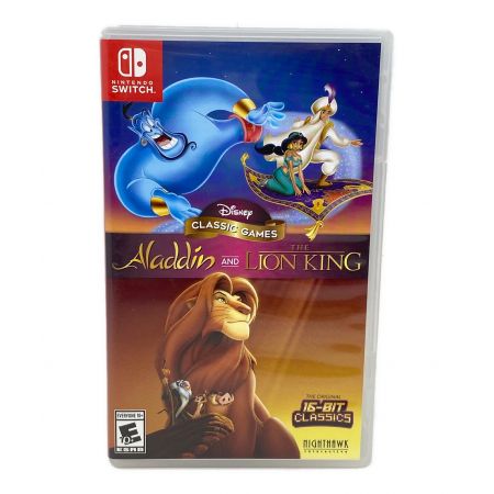 nighthawk (ナイトホーク) Nintendo Switch用ソフト 輸入版 Disney Classic Games: Aladdin and the Lion
