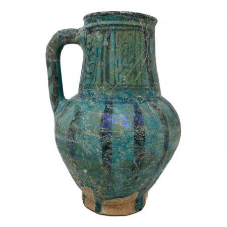 12世紀グルカン青釉小壺