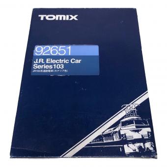 TOMIX (トミックス) JR103系通勤電車 92651 Nゲージ ※ランプ接触不良部分有