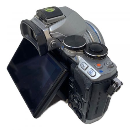 OLYMPUS (オリンパス) ミラーレス一眼カメラ ダブルレンズ E-M10 2030 2177万画素(総画素) 2030万画素(有効画素) 専用電池 SDカード対応 V5PF06992