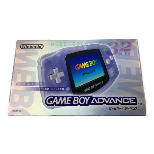 Nintendo (ニンテンドウ) GAMEBOY ADVANCE ミルキーブルー AGB-001 AJ11436293