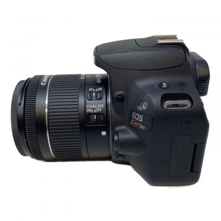 CANON (キャノン) デジタル一眼レフカメラ EF-S18-55 IS STM KIT EOS KISS X9 2420万画素 -
