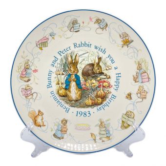 Wedgwood (ウェッジウッド) プレート 20㎝ 1983年 Peter Rabbit