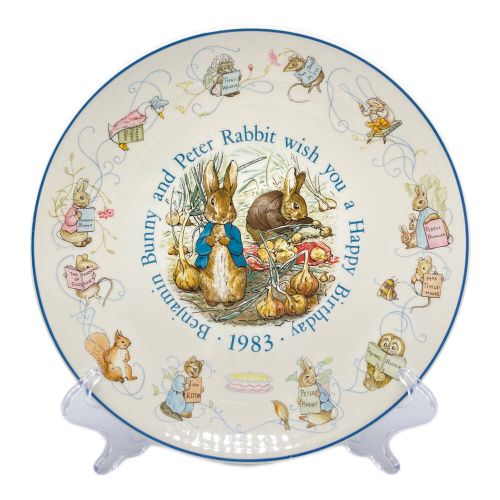 Wedgwood (ウェッジウッド) プレート 20㎝ 1983年 Peter Rabbit