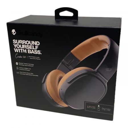 Skullcandy (スカルキャンディ) ワイヤレスヘッドホン Crusher Wireless S6MBW｜トレファクONLINE