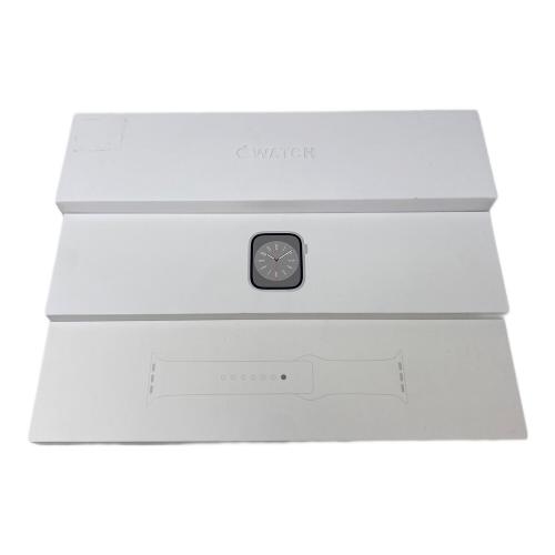 Apple (アップル) GPSモデル Apple Watch Series 8 MP6N3J/A シルバーアルミニウムケース