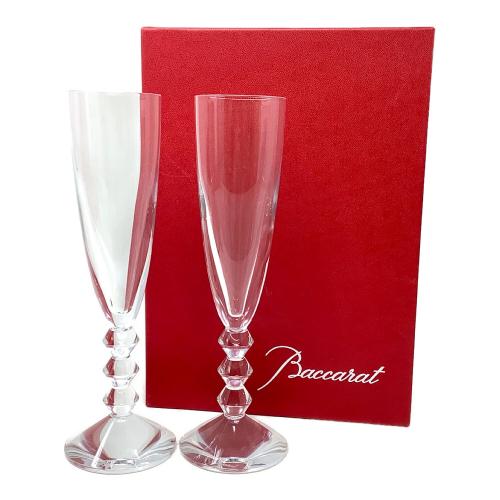 Baccarat (バカラ) シャンパンフルート 箱付 ベガ ペア