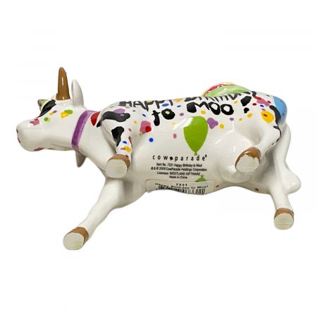 Cow parade (カウパレード) 「Happy Birthday to Moo!」7331｜トレファクONLINE