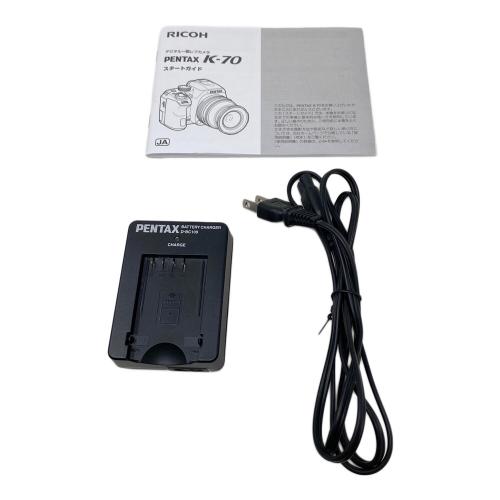 PENTAX (ペンタックス) デジタル一眼レフカメラ　K-70　レンズキット