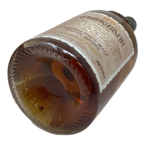スプリングバンク (Springbank) スコッチウィスキー @ 750ml 25年 未開封