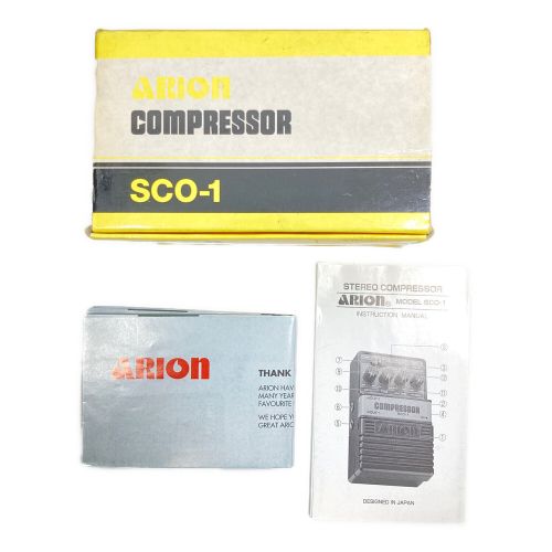 ARION（アリオン）エフェクター COMPRESSOR SCO-1