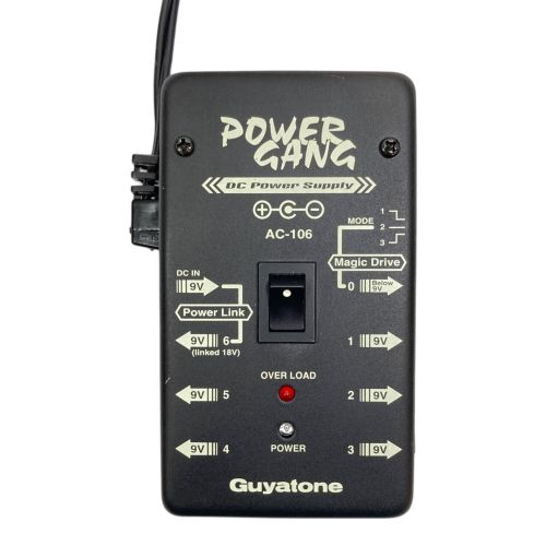 GUYATONE (グヤトーン) エフェクター パワーサプライ POWERGANG