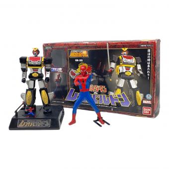 BANDAI (バンダイ) 超合金魂 GX-33 レオパルドン＆スパイダーマン 「スパイダーマン」破損･欠品有