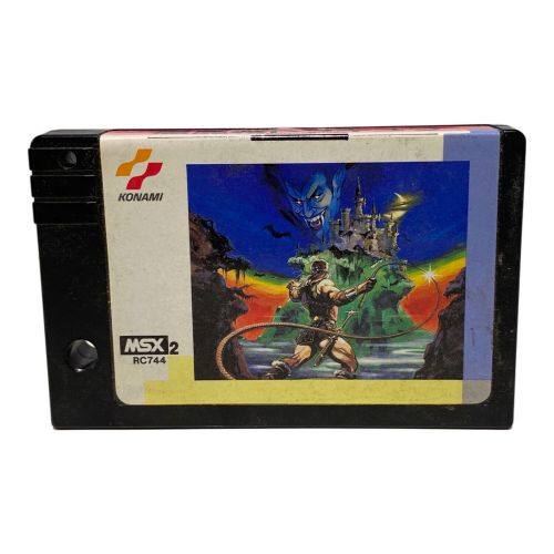 KONAMI(コナミ) 悪魔城ドラキュラ (MSX用ソフト)