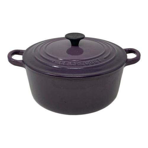 LE CREUSET (ルクルーゼ) ココットロンド カシス 22㎝