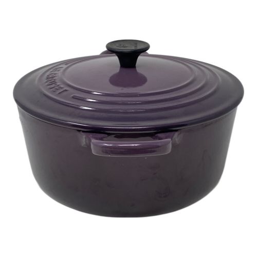 LE CREUSET (ルクルーゼ) ココットロンド カシス 22㎝