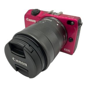 CANON (キヤノン) ミラーレス一眼カメラ レンズ/ストロボ/レンズフィルター付 EOS M2 1800万画素 APS-C 専用電池 111152100094