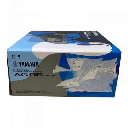 YAMAHA (ヤマハ) ライブストリーミングミキサー AG06MK2｜トレファクONLINE