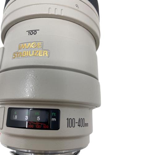CANON (キヤノン) ズームレンズ F100-400㎜ F4.5-5.6L IS USM キャノンEFマウント 409142