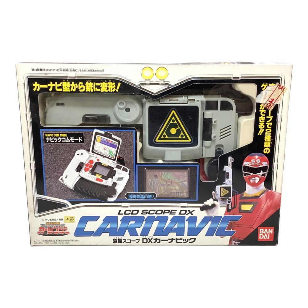 BANDAI (バンダイ) 激走戦隊カーレンジャー 液晶スコープ DXカー
