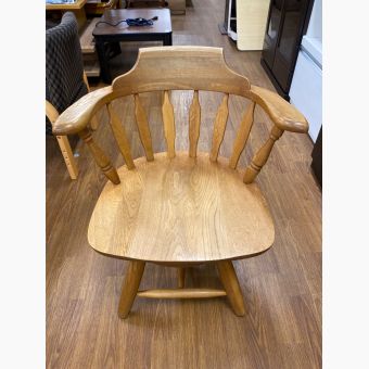 ダイニングチェアー ブラウン 回転式