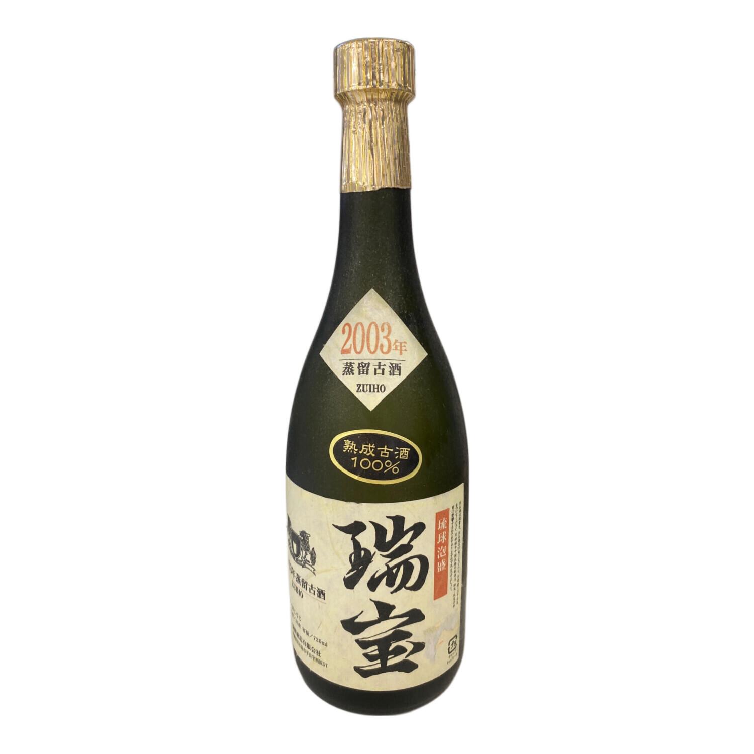 瑞宝 泡盛 2003年 720ml｜トレファクONLINE