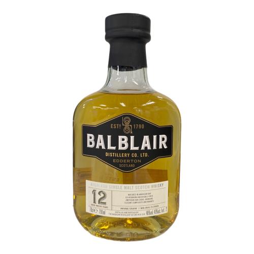 バルブレア スコッチウィスキー 12年 700ml