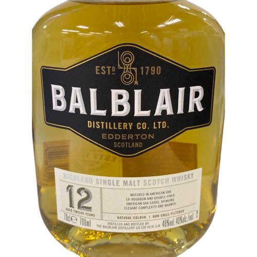 バルブレア スコッチウィスキー 12年 700ml｜トレファクONLINE