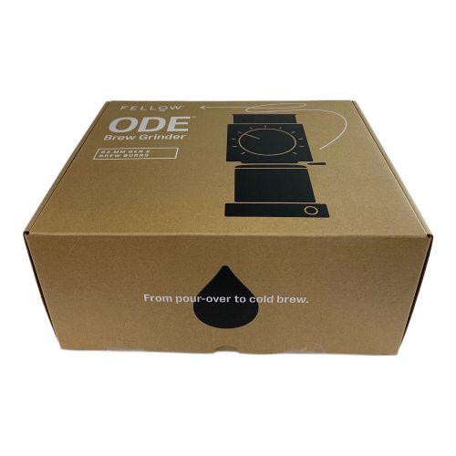 Fellow コーヒーグラインダー Ode Brew Grinder Gen2 未開封品