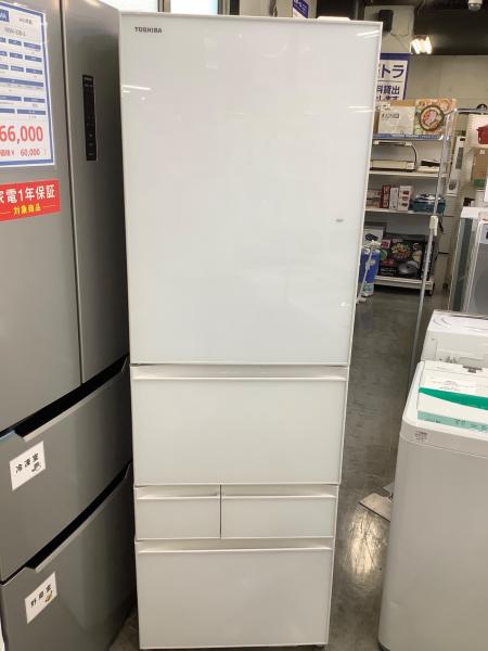 美品　TOSHIBA 冷蔵庫 GR-T41GXK 411L 2021年製 GR-T41GXK | 冷蔵庫 | 東芝ライフスタイル株式会社
