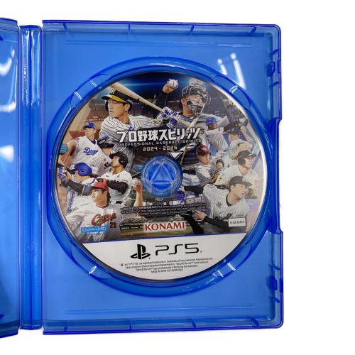プロ野球スピリッツ2024-2025 Playstation5用ソフト CERO A (全年齢対象)